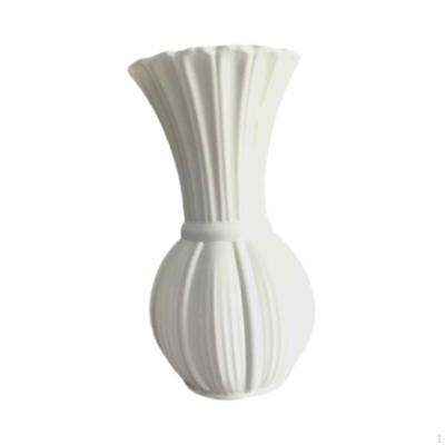 Imitation Keramikvase Blumenvase, Dekorative Tischmitte, Elegant,Nordisch ,Heimdekoration für Wohnzimmer