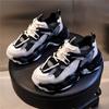 Sneakers Women's Spring 2025 New Casual Running Breathable Leather Women's Shoes Heightened Platform Dad Shoes