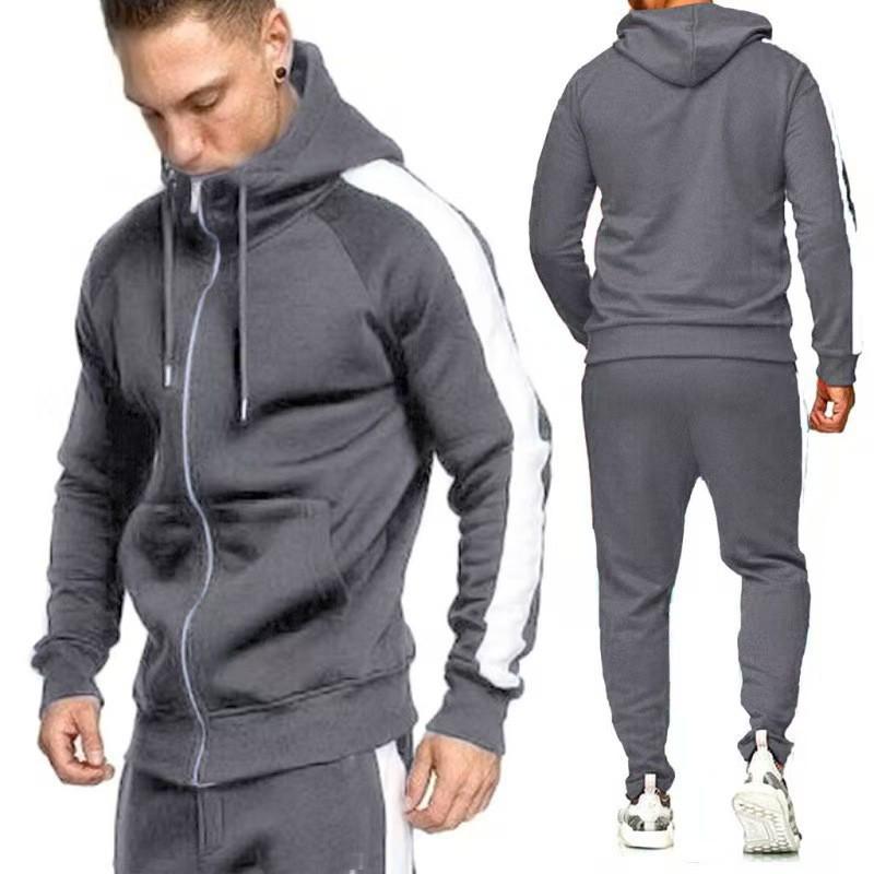 Herr Tvådelat Kofta Sweatshirt & Hoodie Set