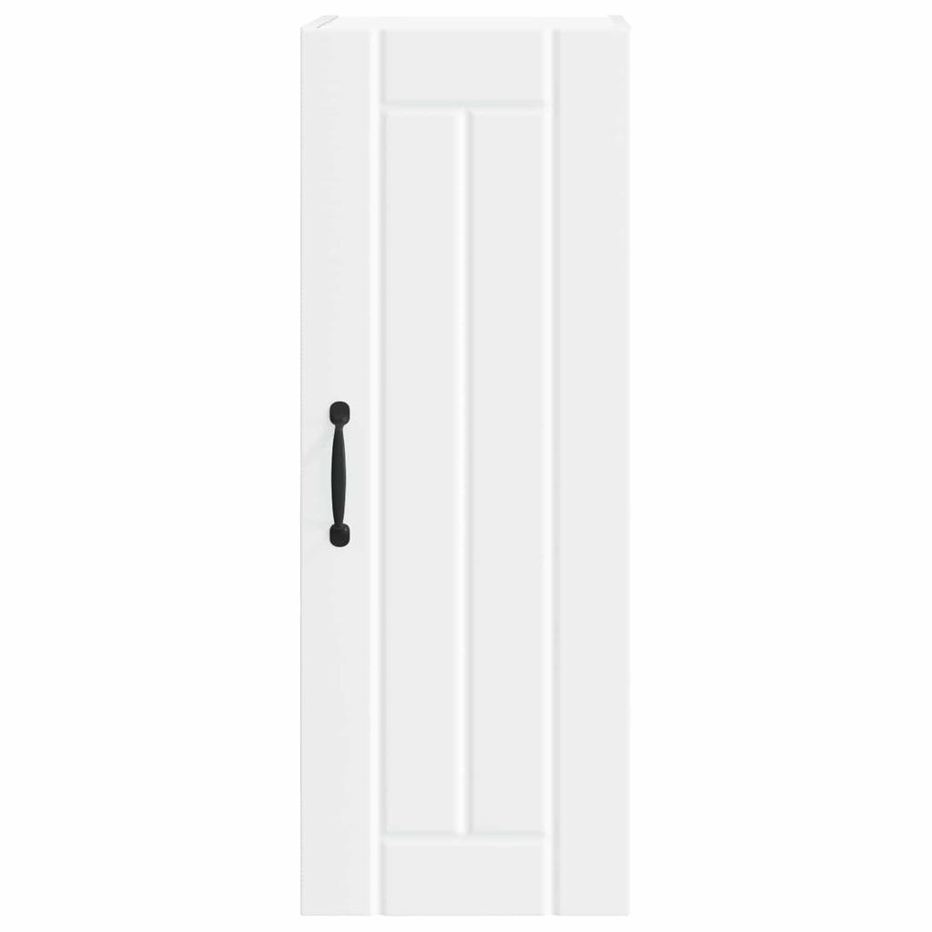 Wall Cabinet LUCCA 2 pcs White 30 x 31 x 80 cm Particleboard