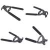 Heavy Duty Leather Hole Puncher Pliers 2 Prongs/4 Prongs Carbon Steel Leather Craft Punching Tool for Leatherworking