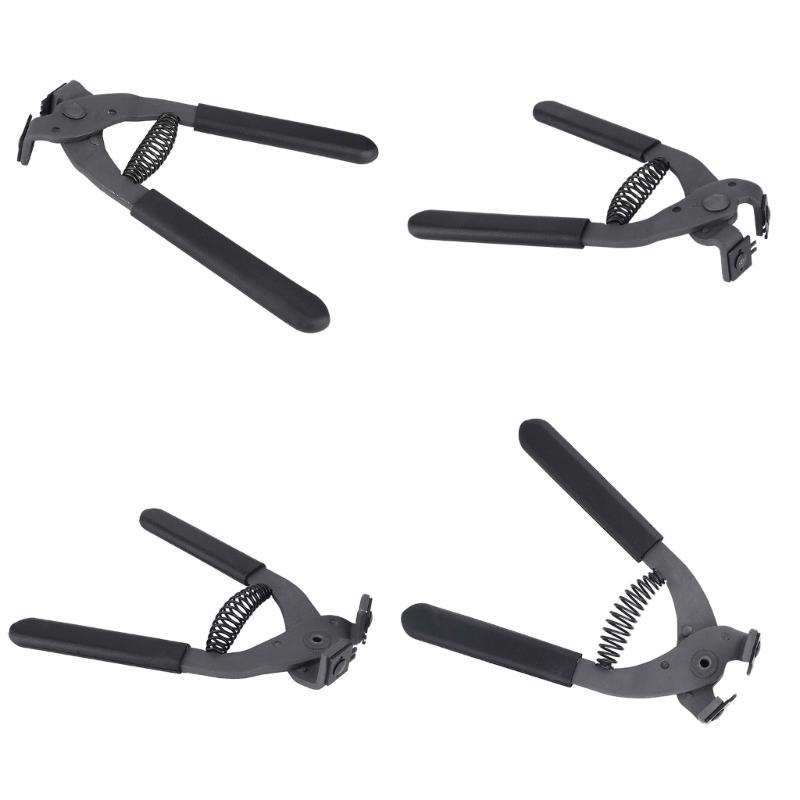 Heavy Duty Leather Hole Puncher Pliers 2 Prongs/4 Prongs Carbon Steel Leather Craft Punching Tool for Leatherworking