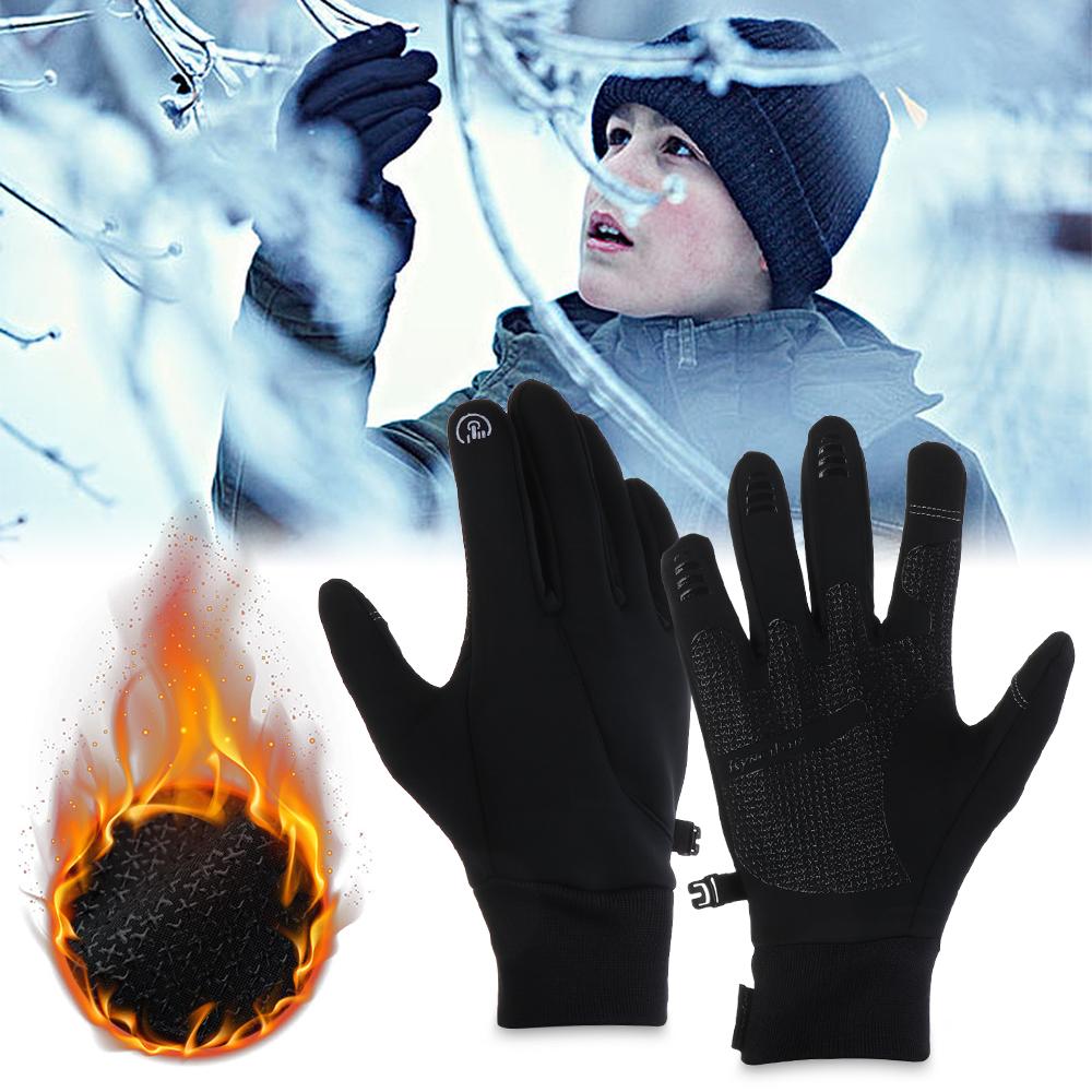 

Unisex Thermal Non-slip Warm Gloves Windproof Water-Resistant Touchscreen Gloves