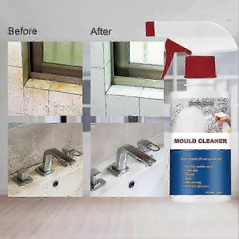 3Pcs Mildew Cleaner Foam,Mildew Deodorant Decontamination Spray,Foam Mildew Spray