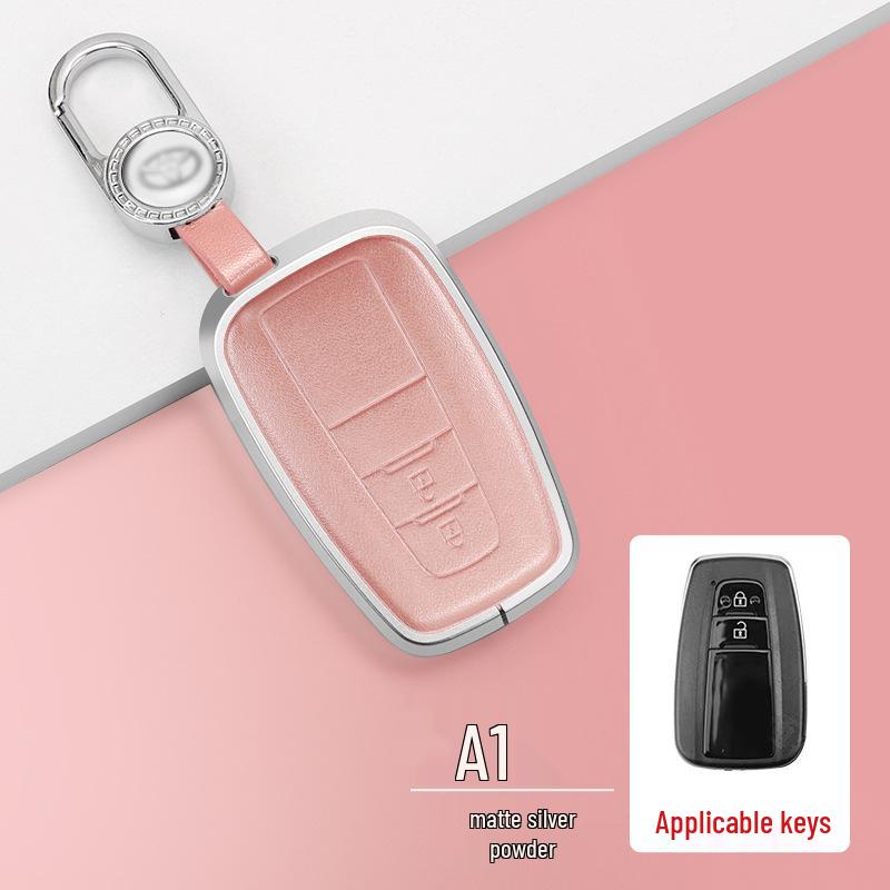 FAW Toyota Key Case for Highlander, RAV4, Corolla, C-HR, IZOA & Crown - Car Key Cover & Shell