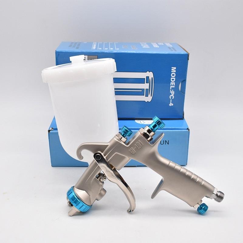 1.0/1.3/1.5/1.8mm High Quality W101 High Pressure Spray Gun 400CC Large Capacity Plastic Pot Spraying Equipment