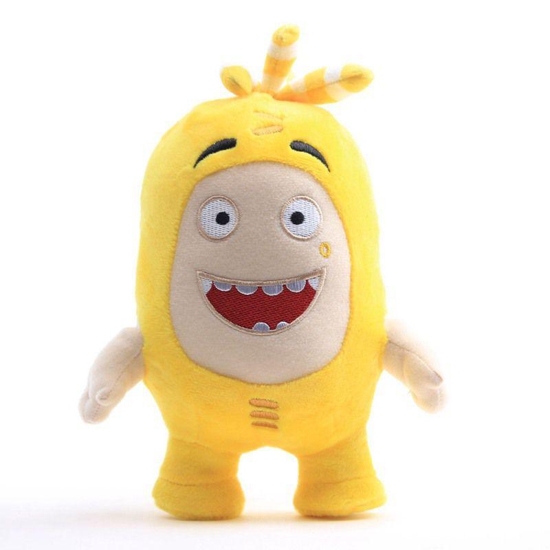 18cm Cartoon Oddbods Plüschtiere Anime Charakter Plüschtier Fuse Pogo Bubble Slick Zeke Jeff Kuscheltier für Kinder Geburtstagsgeschenk