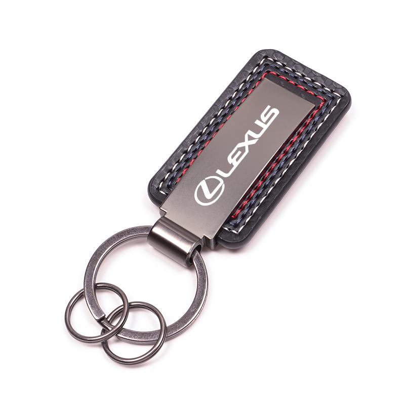 Lexus Logo Zinc Alloy Key Chain Car Personalized Keychain For Lexus FSPORT LBX NX RX 350h 450h ES UX 300e GS GX IS LS LX CT LC