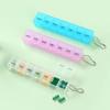 Mini Pill Case Box Organizer 7 Days Medicine Weekly Tablet Holder Storage Organizer Organizer Container for Vitamin Fish Oils