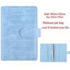 PU Crocodile Texture A6 Detachable Notebook with Zipper Pocket and Printable Logo