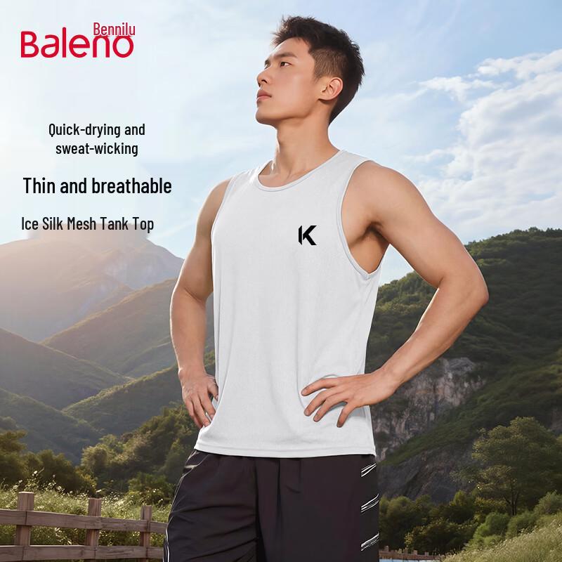 Baleno Men s Loose Fit Quick-Dry Mesh Tank Top 5XL