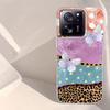 Leopard Cherry Fruit Vortex Texture Phone Case for Xiaomi 13T 14T 11 Lite Poco X5 M6 Pro X6 X3 Pro NFC C75 C71 C65 C61 M5S Cover