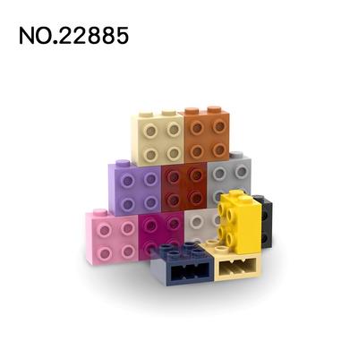 Non-Toxic 20Pcs Moc Compatible Assembles Particles 22885 Brick Modified 1 X 2 X 1 2/3 With Studs On Side Building Blocks Parts Diy Toys