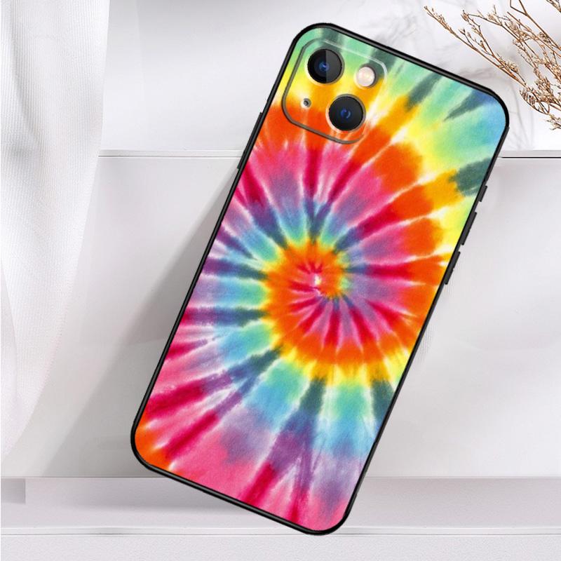 Trippy Batik Hippie Kunst Stoßfeste Hülle Für iPhone 17 16 Pro Max 11 14 15 Plus 12 13 Mini 16e 17 Air Handyhülle