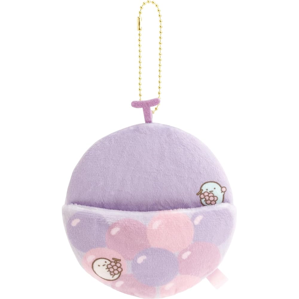 Sumikko Gurashi Plush Toy Collection Grape Fruit Parlor 15cm Soft Stuffed Animal