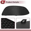1 Pc Fog Light Grill for Mercedes-Benz C300 2015-2016 Front Right Front Lower Bumper Fog Light Cover Inserts No.2058850823 Black ABS