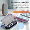 For DJI Osmo Pocket 4 3 Body Storage Bag PU Hard Shell Shockproof Scratch-Resistant Handheld Gimbal Camera Outdoor Accessory Bag