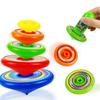 Interesting Flying Stacking Gyroscopes Gyro Folding Launcher Gyroscope Set  Kids Toy
