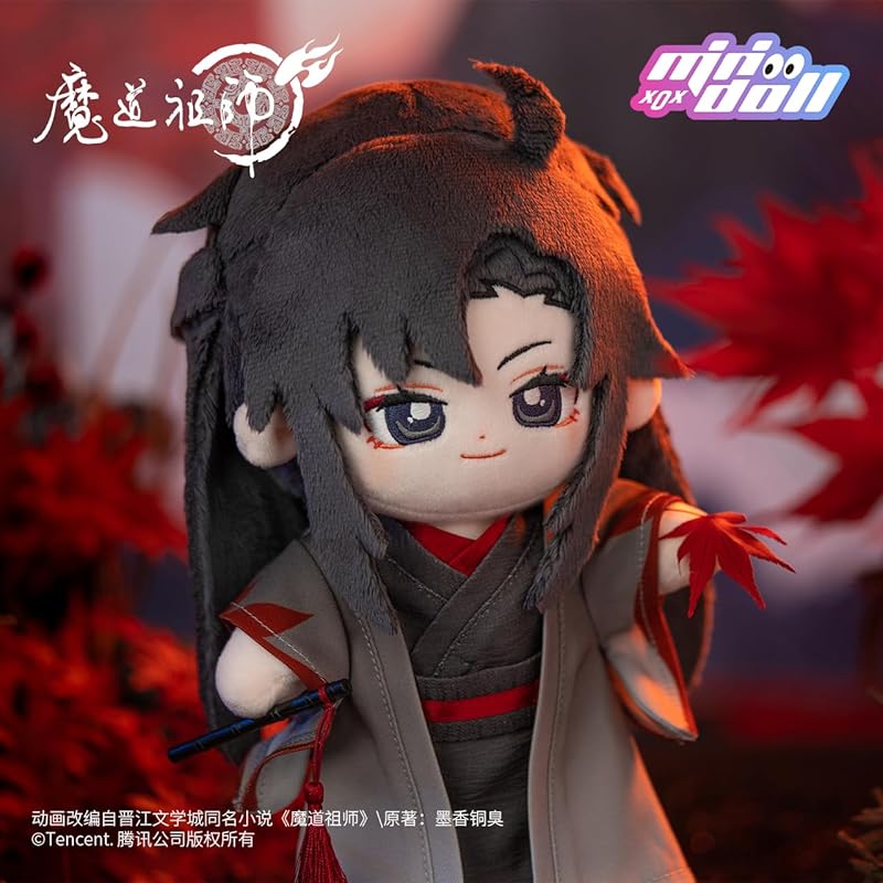 Anime “Madousoshi” Yiling Old Ancestor Ver. stuffed animal 20cm Wei Wuxian character doll Dress up cute doll Official goods
