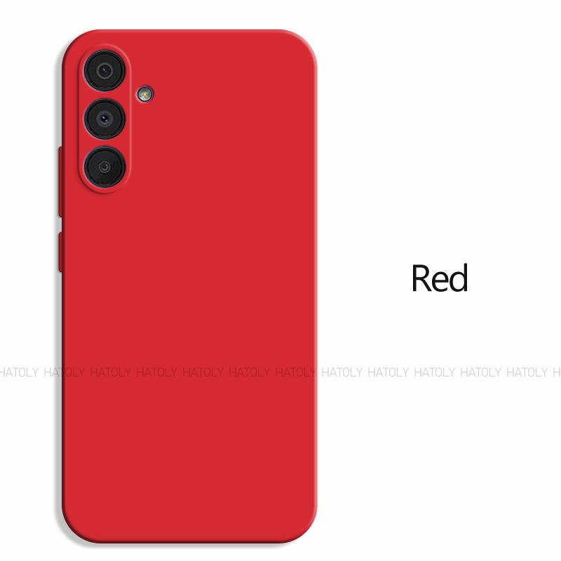 For Samsung Galaxy A25 Case Luxury TPU Shockproof Liquid Silicone Phone Back Cover Samsung Galaxy A05S A05 A15 A25 A35 A55 5G