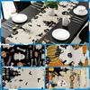 Anti-Slip Table Runner Ghost Pumpkin Bat Placemat Horror Tablecloth  Dining Table