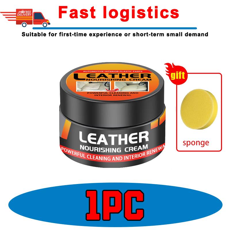 

Multifunctional Leather Care Maintenance Oil Cleaning Cream for Car Interior Leather Seat Sofa Bag Shoes Jacket Care Polishing/v 1 PC