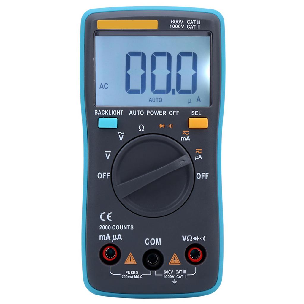 ZT?98 Multimetru Digital Portabil Volmetru AC DC Ampermetru Ohmetru Tester de Volți Metru cu Domeniu Automat