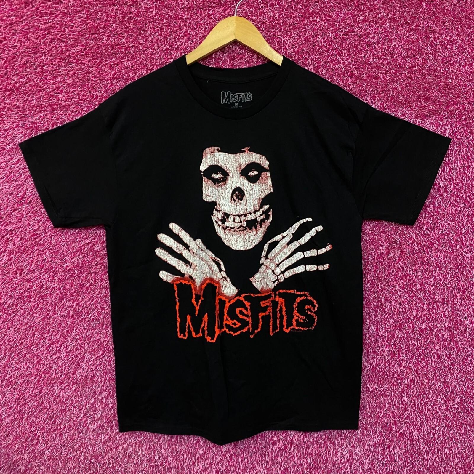 Misfits Crossed Arms Crimson Ghost Horror Punk Band Tee large XXL