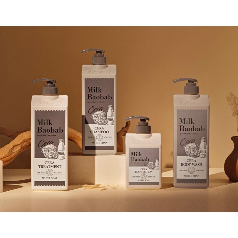 Milk Baobab Cera Shampoo Białe Mydło, 1,2L, 1 sztuka