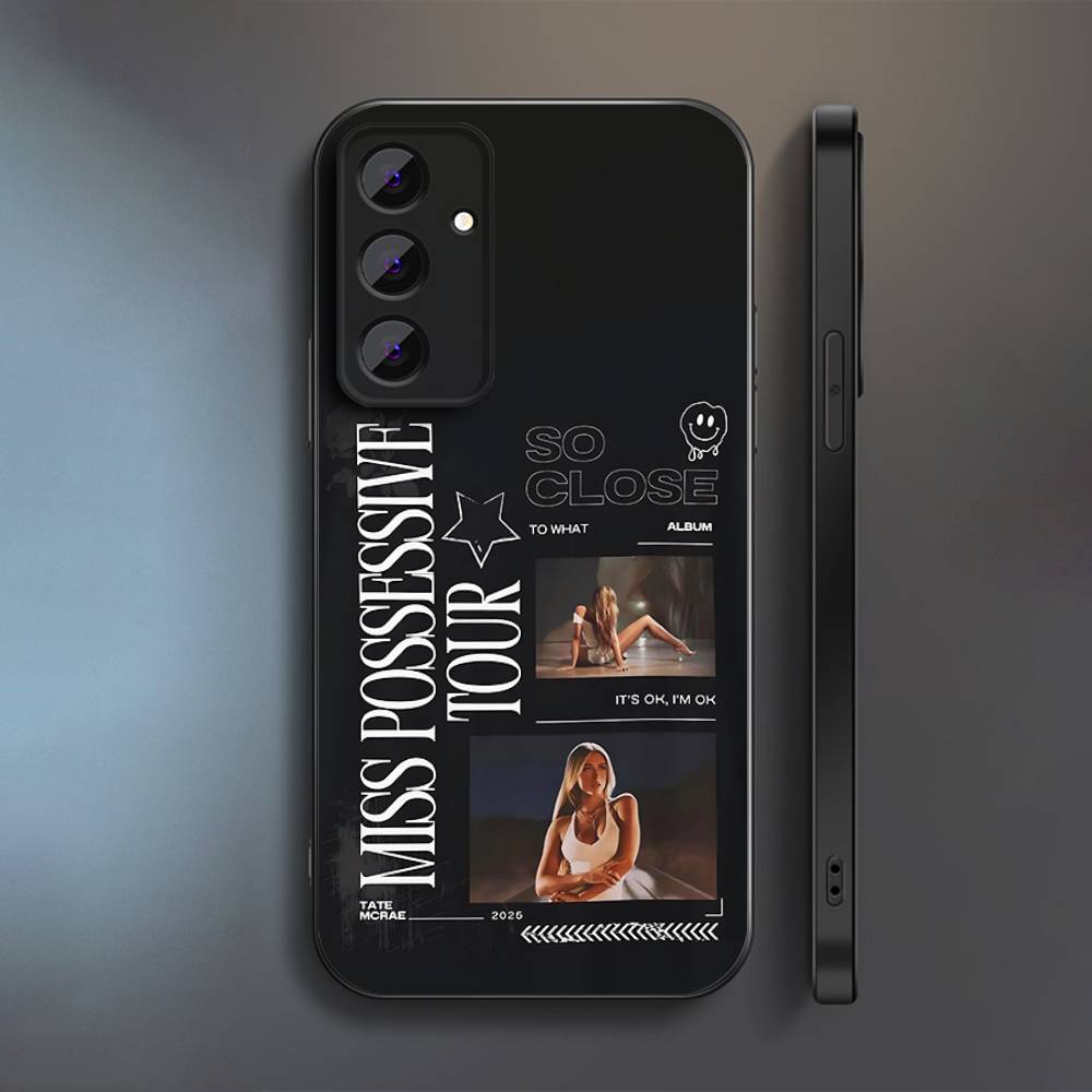 

T-Tate M-McRae Phone Case For Samsung S 25,24,23,22,30,21,20,10,9,Ultra,Plus,Lite,FE,5G Black Full-coverage Soft SamsungS25PLUS