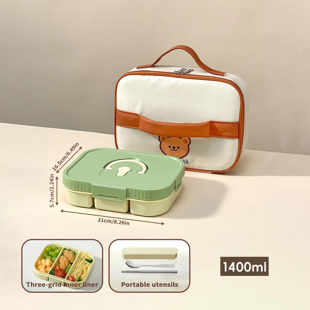 Reusable Plastic Lunch Container With Compartment Portable Sealed Lunch Box School Picnic Fruit Salad Bento Box Microwave Safe