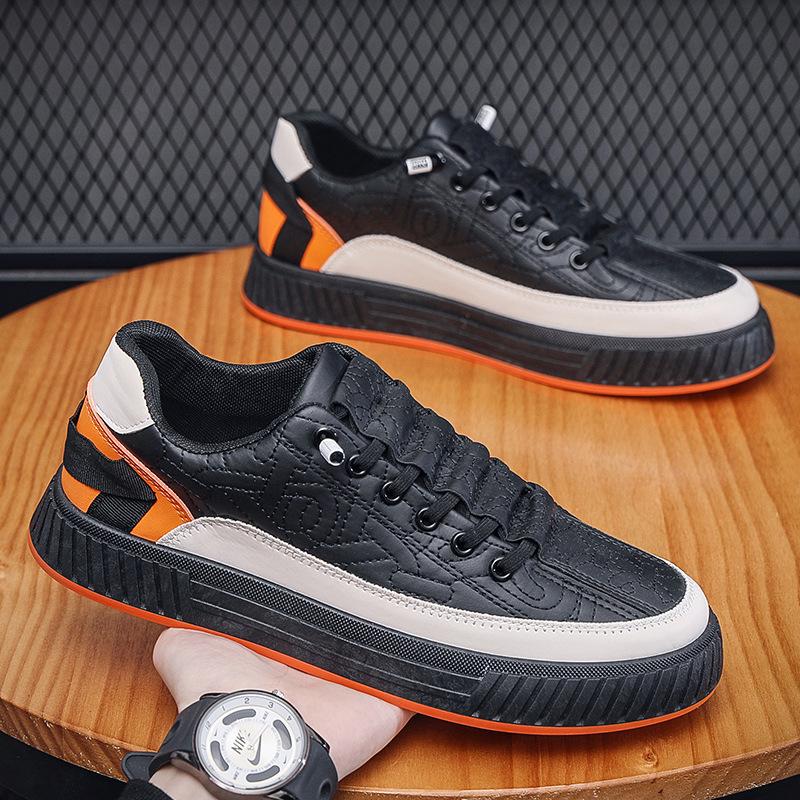 

Модная спортивная повседневная мужская обувь, модные кроссовки на платформе, удобная мужская спортивная обувь, кроссовки на плоской подошве, 2024 г., новинка 42