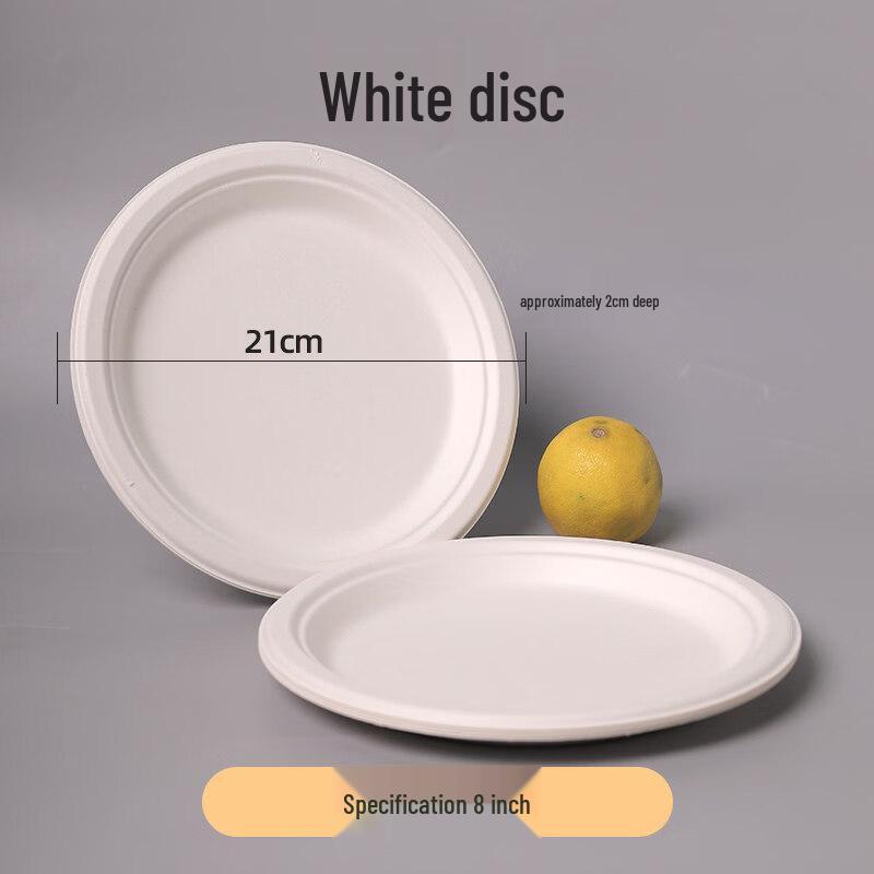 Biodegradable Wheat Straw Disposable Plates & Dishes