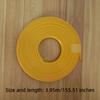 [Easy Design Tire Strip] Durable Rubber Wheel Rim Pad | 155.51 Inch General Motors Edge Protection Strip | Vehicle Tire Decorative Add-On for Car & RV