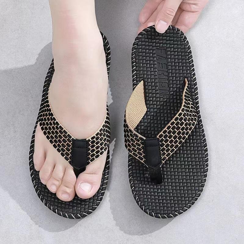 Outdoor Hochwertige Herren Flip Flops Sommer Strand Flip Flops Herren Atmungsaktive Lässige Strand Herren Hausschuhe Schuhe für Herren