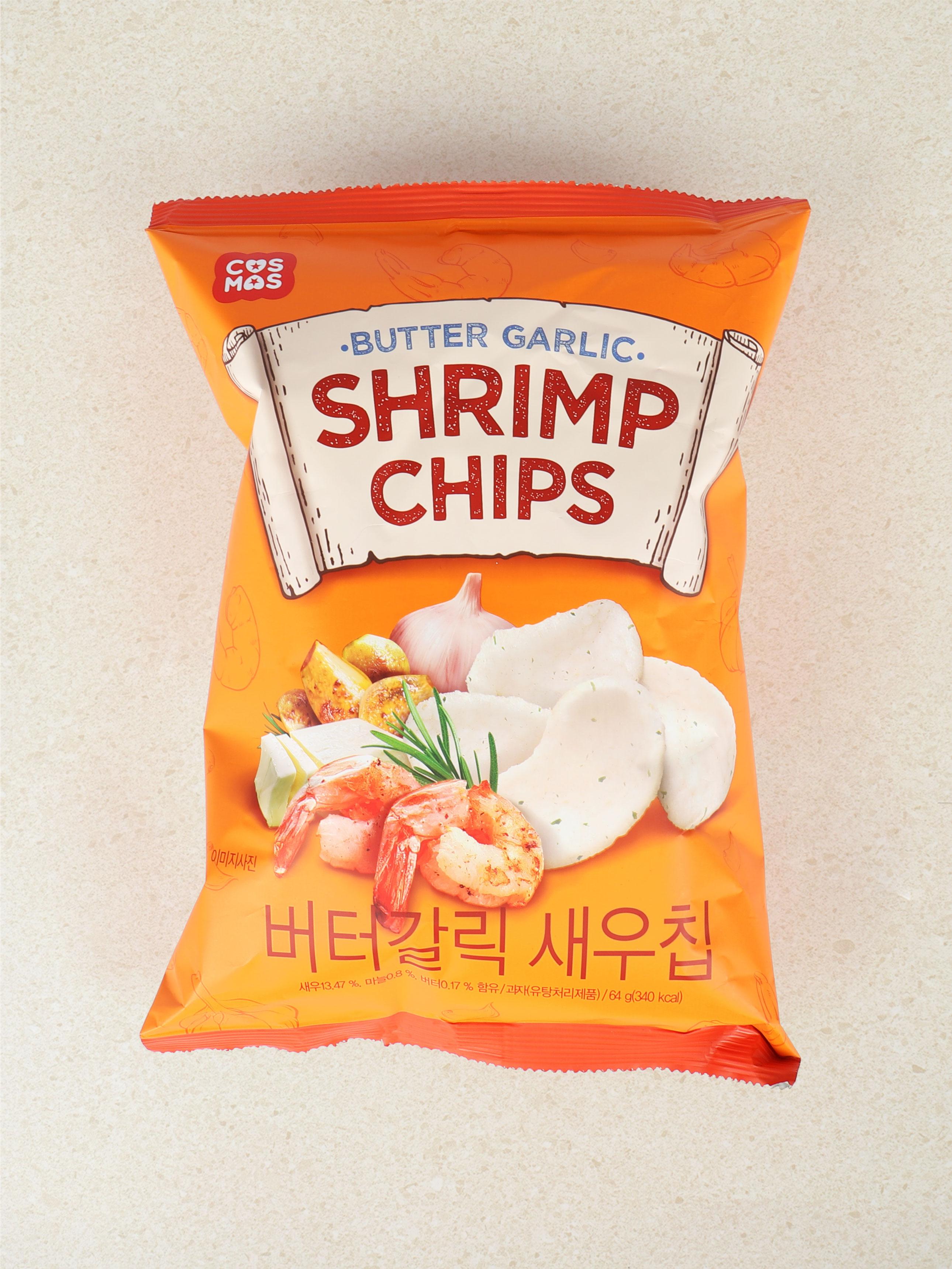 Cosmos Butter Garlic Shrimp Chips 56g 1ea
