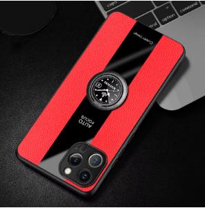 For Realme GT7 Pro Racing Neo7 SE 7X PU Leather Magnetic Ring Holder Phone Cover For Realme GT Neo6 SE GT6 T Matte Silicone Case