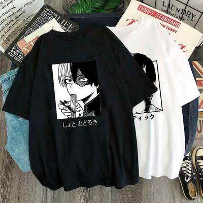 Mein Hero Academia Bakugou Grafik T-Shirt Männer Todoroki Boku No Hero Academia T-Shirt 90er Jahre Anime Himiko Toga T-Shirt Tops T-Shirts