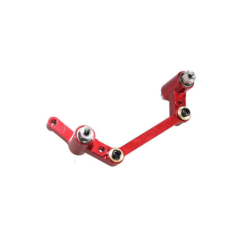 Steering Assembly with Bearing Steering Shaft Metal Connecting Rod For MJX Hyper go 14210 14209 1/14
