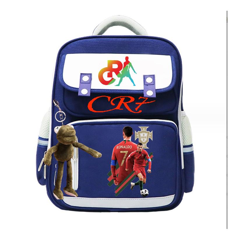 

CR7 large-capacity elementary school bag, children s spine backpack for grades 1, 4 to 6