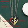 2 st Deadpool Wolverine Cospay Bästa Vänner Halsband Superhjälte Parhalsband Hjärthänge Vänskap Matchande Gåvor