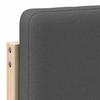 Upholstered Headboard in Brown and Dark Grey 75 cm