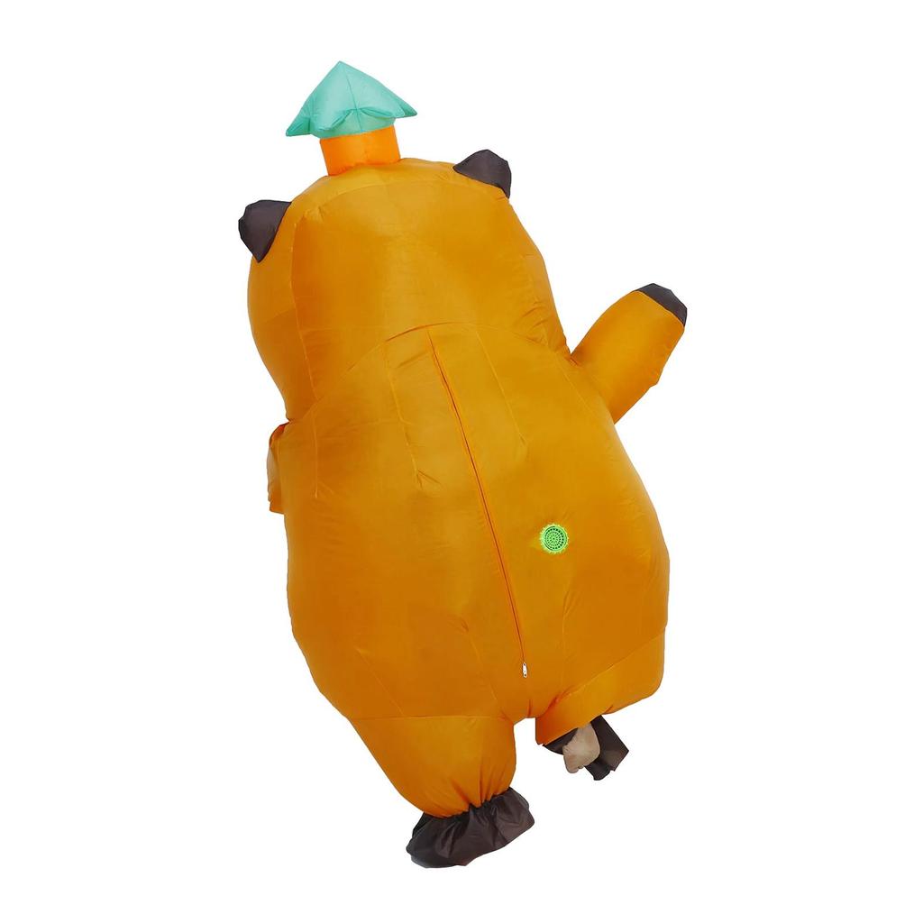 Inflatable Capybara Costume, Creative Cosplay Outfit for Carnival, Role Play Party