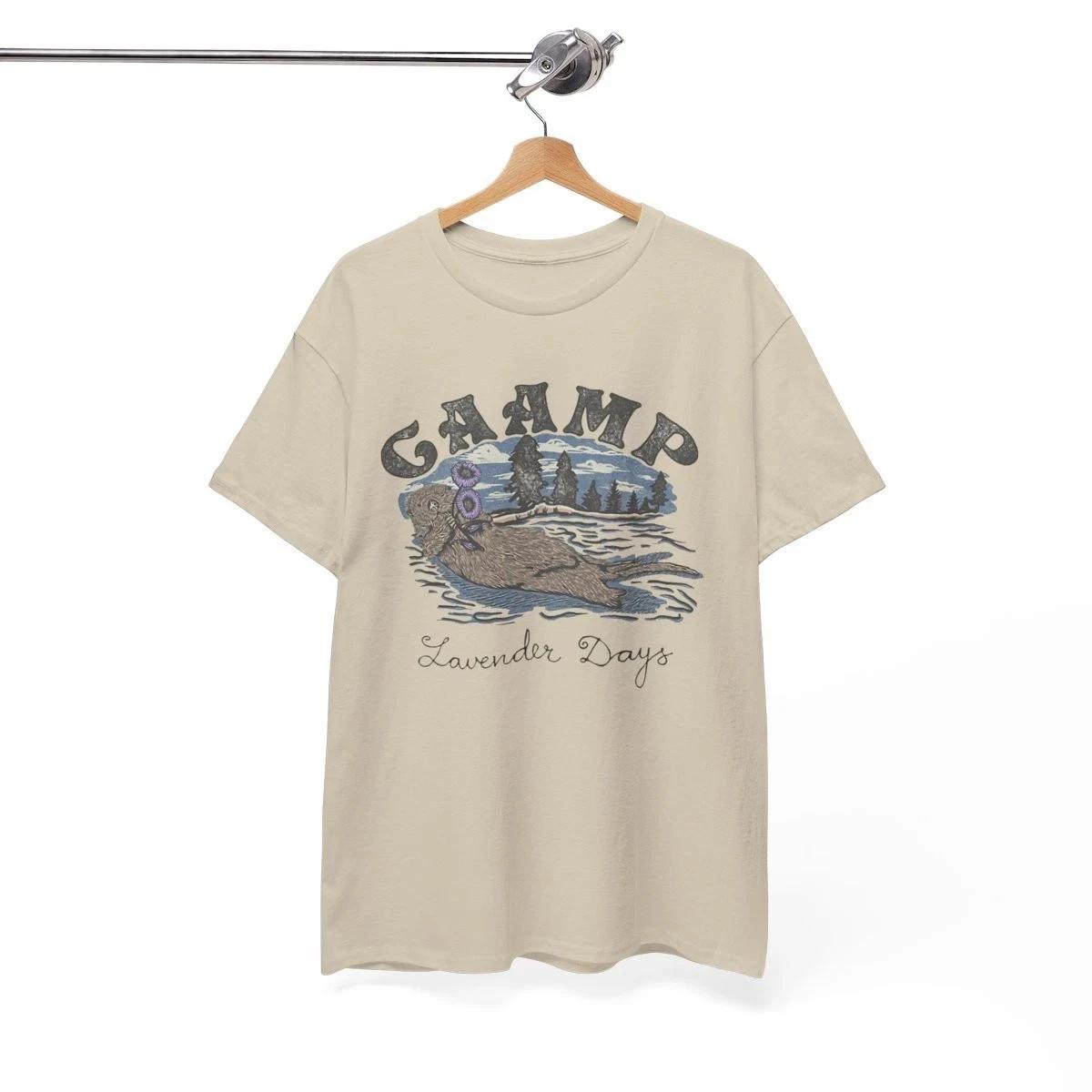 Indie Folk Summer Unisex T-Shirt Reprint | S - 4XL (Sand) XXL