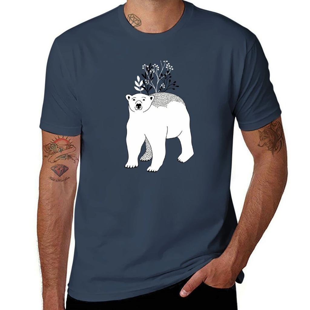 Polar bear T-Shirt funny t shirts dark humor man t shirt summer T-Shirt