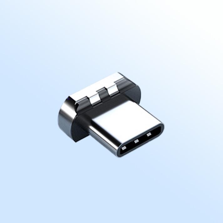 100W Magnetic Cross-Charging Cable: Elbow Type-C, for Android, Apple, 3-in-1