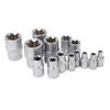 14Pcs E Type Torx Star Bit Socket Set E4‑E24 1 4  3 8  1 2  Drive Repair Tool Kit