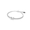 [Authentic Product from Headquarters/shopping Bag Included] Mesmera Rhodium Bracelet M 5667253