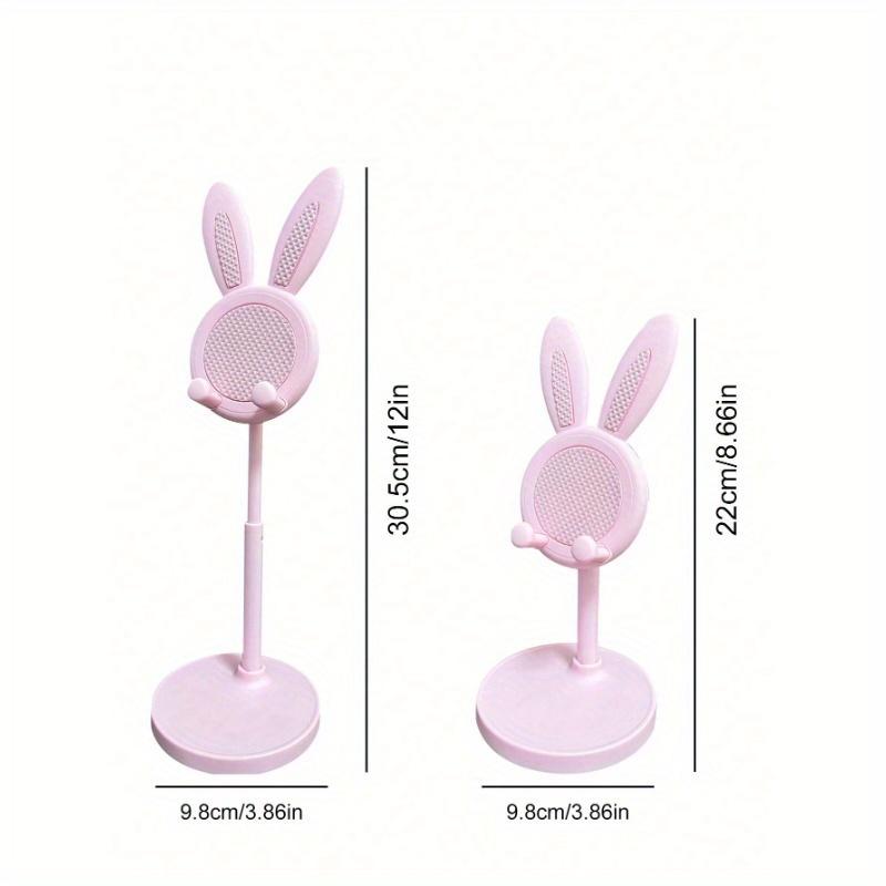 1pc Adjustable Folding Rabbit-Shaped Tablet Stand Desktop Organizer For Home, Office, And Gift, Desk Accessories, Home Decor, Office Decor, Gifts