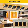 1-10PCS Battery Holder Storage Rack for Dewalt 18V 20V Li-ion Battery DCB203 DCB205,Wall Mount Battery Dock for Workbench